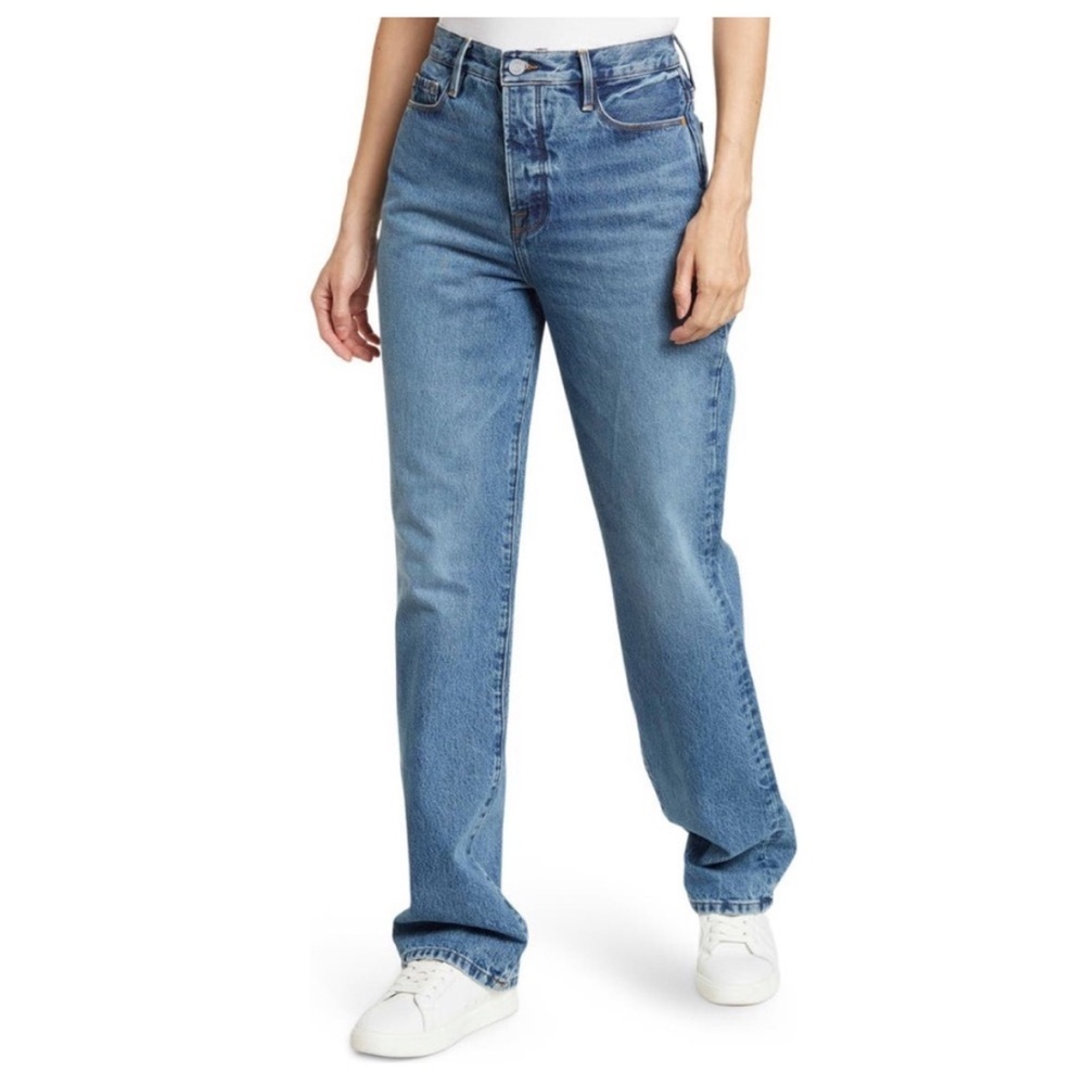 Frame x‎ The Jeans Redesign Le Drew High Rise Straight Sz 29